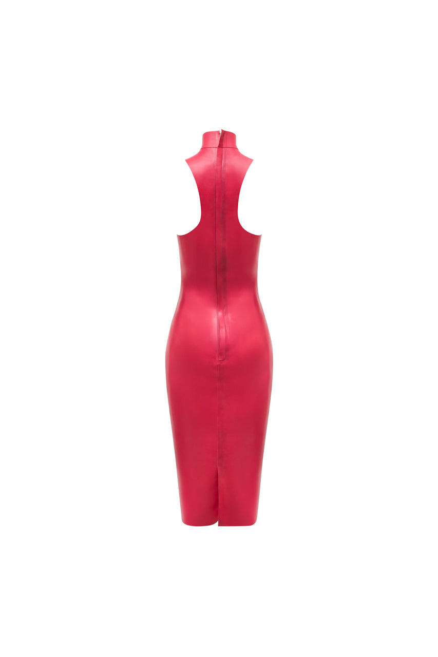 Barbie Pink High neck Dress