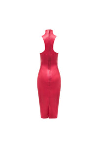 Barbie Pink High neck Dress