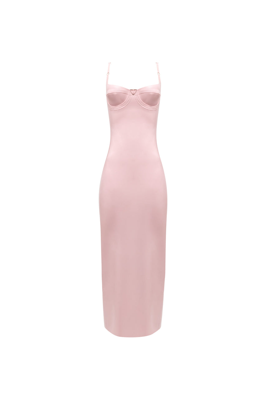 Baby Pink Long Dress