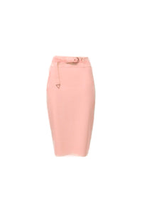 Baby Pink Midi skirt